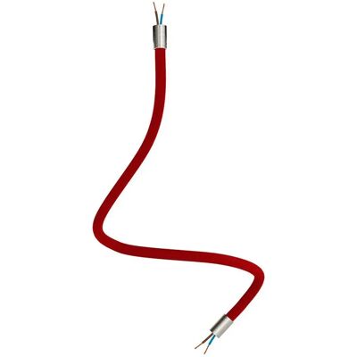 Cable Manguera Creative Flex Rm09 60 Cm Satin Titanium / Red 60 cm Cable Manguera Creative Flex Rm09 60 Cm Satin Titanium / Red 60 cm
