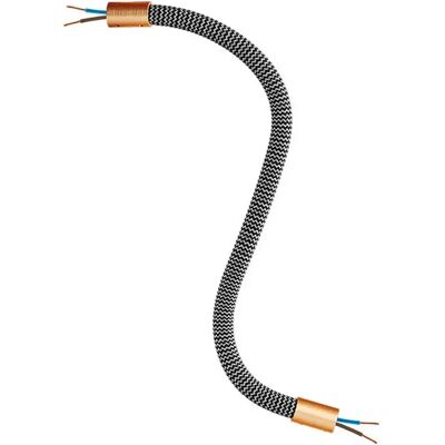 Cable Manguera Creative Flex Rz30 30 Cm Satin Copper / Black Iron 30 cm Cable Manguera Creative Flex Rz30 30 Cm Satin Copper / Black Iron 30 cm