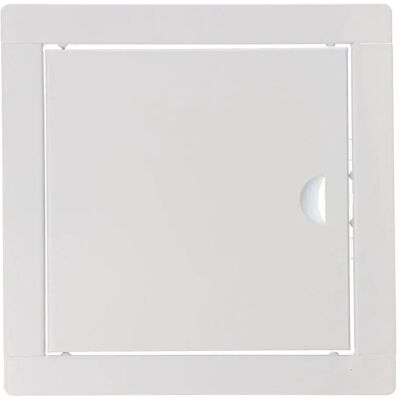Edm Tapa De Alcantarilla Cuadrada Empotrada Acero 20x20 Cm White One Size Edm Tapa De Alcantarilla Cuadrada Empotrada Acero 20x20 Cm White One Size