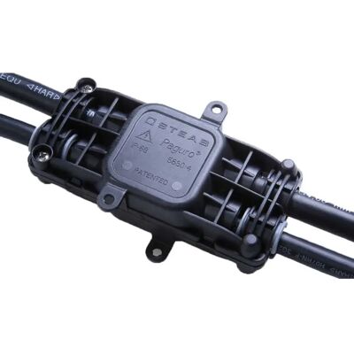 Steab Caja De Conexiones Paguro Ip68 5660/4/2 Black One Size Steab Caja De Conexiones Paguro Ip68 5660/4/2 Black One Size