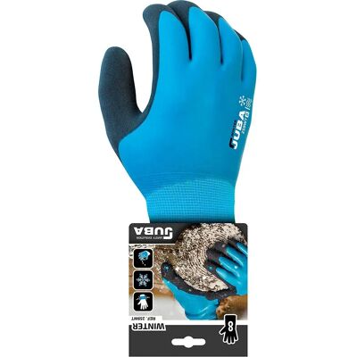 Edm Guantes De Trabajo Polyester/nylon/nitrilo Blue 11 Edm Guantes De Trabajo Polyester/nylon/nitrilo Blue 11