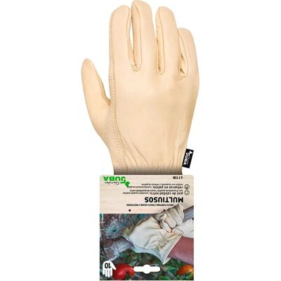 Edm Guantes De Trabajo Reinforced Leather Gardening White 10 Edm Guantes De Trabajo Reinforced Leather Gardening White 10