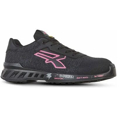 U-power Zapatos De Seguridad Michelle Black / Pink EU 38 U-power Zapatos De Seguridad Michelle Black / Pink EU 38