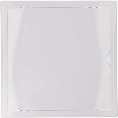 Edm Tapa De Registro Empotrada Cuadrada De Abs 30x30 Cm White One Size Edm Tapa De Registro Empotrada Cuadrada De Abs 30x30 Cm White One Size