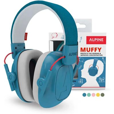 Alpine Auriculares Protectores Auditivos Muffy Blue One Size Alpine Auriculares Protectores Auditivos Muffy Blue One Size