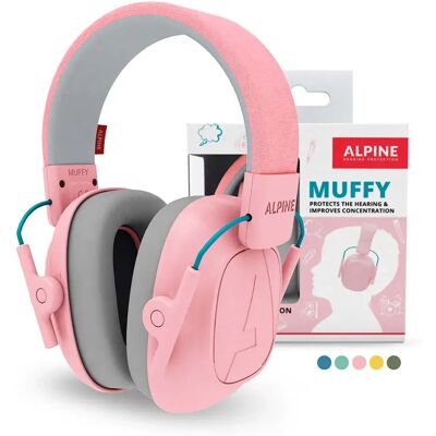 Alpine Auriculares Protectores Auditivos Muffy Pink One Size Alpine Auriculares Protectores Auditivos Muffy Pink One Size