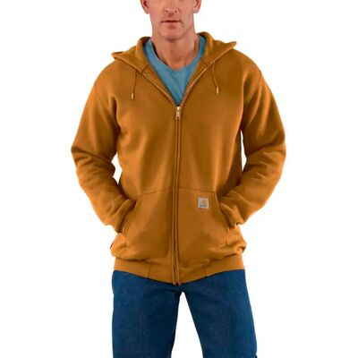 Sudadera Con Cremallera Marquette Carhartt Brown M Sudadera Con Cremallera Marquette Carhartt Brown M
