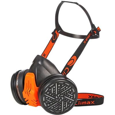 Climax Mascarilla De Seguridad 756 A1p3 Orange One Size Climax Mascarilla De Seguridad 756 A1p3 Orange One Size