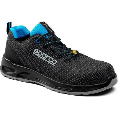 Sparco Zapatos De Seguridad Horizon Tek Fresno Esd S3s Sr Fo Black / Blue EU 40 Sparco Zapatos De Seguridad Horizon Tek Fresno Esd S3s Sr Fo Black / Blue EU 40