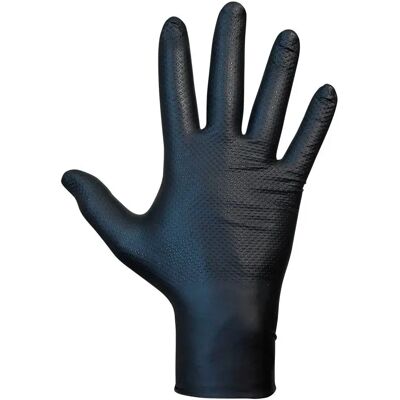 Juba Guantes De Trabajo Diamond 50 Unidades Black 11 Juba Guantes De Trabajo Diamond 50 Unidades Black 11