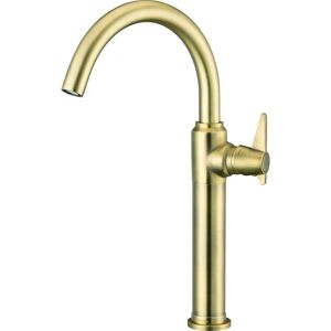 Mezclador de lavabo alto Deante Temisto - Latón, Marrón, 37,3cm Mezclador de lavabo alto Deante Temisto - Latón, Marrón, 37,3cm