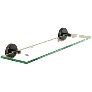 Estante de baño negra Cosmic - 40cm - Almacenamiento de vidrio moderno Estante de baño negra Cosmic - 40cm - Almacenamiento de vidrio moderno