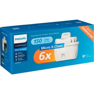 Philips Filtro De Agua Micro X-clean 6-pack White One Size Philips Filtro De Agua Micro X-clean 6-pack White One Size