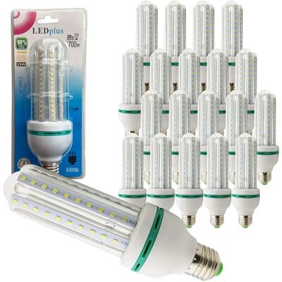 Wellhome Bombilla Led Pk8078 3000k 180x58 Mm 20w 1700 Lumens 20 Unidades White One Size Wellhome Bombilla Led Pk8078 3000k 180x58 Mm 20w 1700 Lumens 20 Unidades White One Size