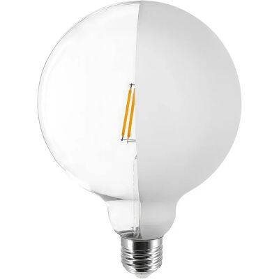 Creative Bombilla Led Globo Tattoo Half G125 4.5w 470lm E27 2700k Dim Clear / Silver One Size Creative Bombilla Led Globo Tattoo Half G125 4.5w 470lm E27 2700k Dim Clear / Silver One Size