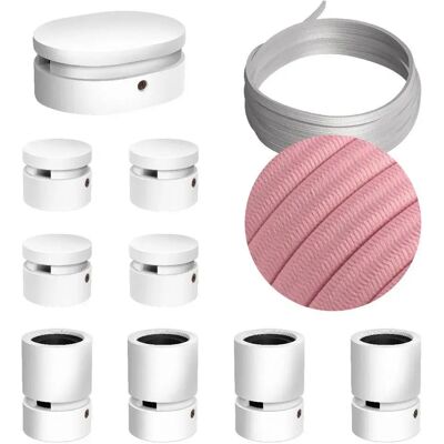 Creative Kit De Iluminación Symmetric Filé System Cm16 5 M 9 Unidades White / Pink One Size Creative Kit De Iluminación Symmetric Filé System Cm16 5 M 9 Unidades White / Pink One Size
