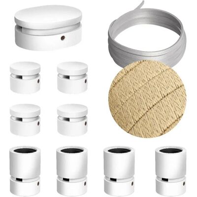 Creative Kit De Iluminación Symmetric Filé System Cn06 5 M 9 Unidades White / Beige One Size Creative Kit De Iluminación Symmetric Filé System Cn06 5 M 9 Unidades White / Beige One Size