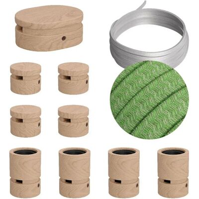 Creative Kit De Iluminación Symmetric Filé System Cx08 5 M 9 Unidades Brown / Bronte One Size Creative Kit De Iluminación Symmetric Filé System Cx08 5 M 9 Unidades Brown / Bronte One Size