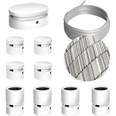Creative Kit De Iluminación Symmetric Filé System Ecc37 5 M 9 Unidades White / Black One Size Creative Kit De Iluminación Symmetric Filé System Ecc37 5 M 9 Unidades White / Black One Size