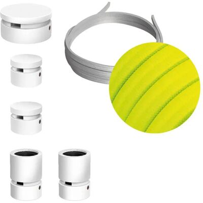 Creative Kit De Iluminación Wiggle Filé System Cf10 5 M 5 Unidades White / Neon Yellow One Size Creative Kit De Iluminación Wiggle Filé System Cf10 5 M 5 Unidades White / Neon Yellow One Size