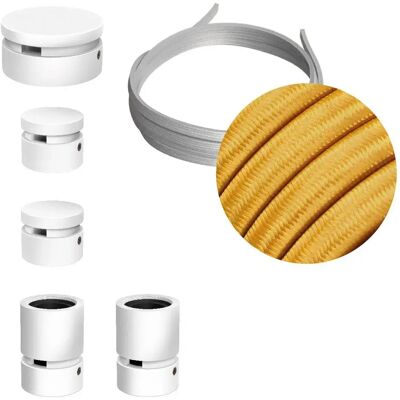 Creative Kit De Iluminación Wiggle Filé System Cm05 5 M 5 Unidades White / Gold One Size Creative Kit De Iluminación Wiggle Filé System Cm05 5 M 5 Unidades White / Gold One Size