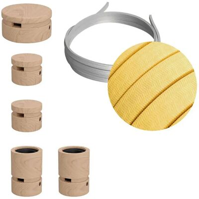 Creative Kit De Iluminación Wiggle Filé System Cm10 5 M 5 Unidades Brown / Yellow One Size Creative Kit De Iluminación Wiggle Filé System Cm10 5 M 5 Unidades Brown / Yellow One Size