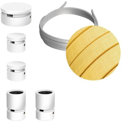 Creative Kit De Iluminación Wiggle Filé System Cm10 5 M 5 Unidades White / Yellow One Size Creative Kit De Iluminación Wiggle Filé System Cm10 5 M 5 Unidades White / Yellow One Size