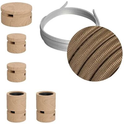 Creative Kit De Iluminación Wiggle Filé System Cm27 5 M 5 Unidades Brown / Cipria One Size Creative Kit De Iluminación Wiggle Filé System Cm27 5 M 5 Unidades Brown / Cipria One Size