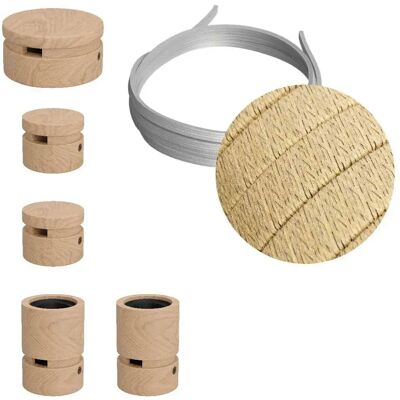 Creative Kit De Iluminación Wiggle Filé System Cn06 5 M 5 Unidades Brown / Beige One Size Creative Kit De Iluminación Wiggle Filé System Cn06 5 M 5 Unidades Brown / Beige One Size