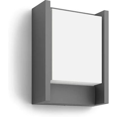 Philips Aplique De Pared Led Vertical Arbour 600 Lúmenes 4000k 6w Grey One Size Philips Aplique De Pared Led Vertical Arbour 600 Lúmenes 4000k 6w Grey One Size