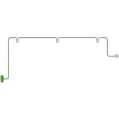 Creative Guirnalda Exterior Eiva Ip65 Eiva Ip65 Con 3 Luces Y Roseta White One Size Creative Guirnalda Exterior Eiva Ip65 Eiva Ip65 Con 3 Luces Y Roseta White One Size