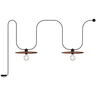 Creative Guirnalda Exterior Portátil Eiva Ip65 Eiva Ip65 Con 2 Pantallas-con Bulb Satin Copper / Satin Bronze One Size Creative Guirnalda Exterior Portátil Eiva Ip65 Eiva Ip65 Con 2 Pantallas-con Bulb Satin Copper / Satin Bronze One Size
