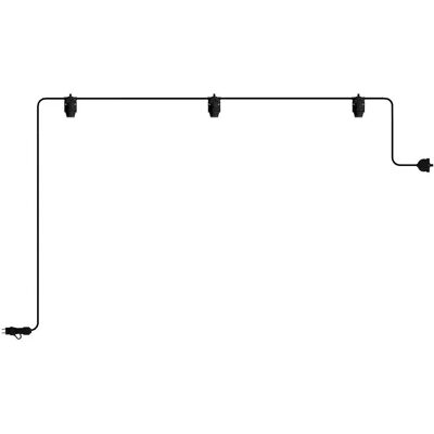 Creative Guirnalda Exterior Portátil Eiva Ip65 Eiva Ip65 Con 3 Luces Black One Size Creative Guirnalda Exterior Portátil Eiva Ip65 Eiva Ip65 Con 3 Luces Black One Size