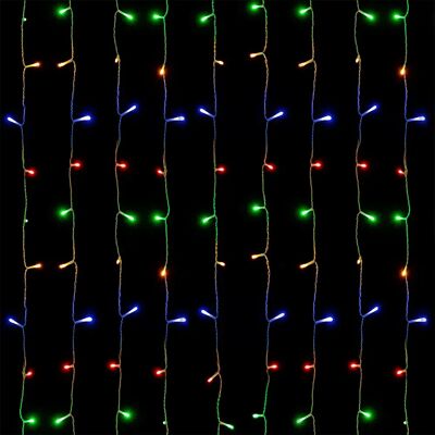 Aigostar Guirnalda De Luces Curtain Flat Rgby 3x1.8m 31 Strips Ip44 Indoor & Outdoor Low Voltage Transparent One Size Aigostar Guirnalda De Luces Curtain Flat Rgby 3x1.8m 31 Strips Ip44 Indoor & Outdoor Low Voltage Transparent One Size