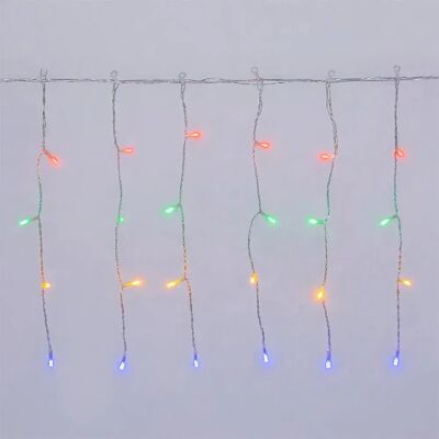 Aigostar Guirnalda De Luces Icicle Flush Flat Rgby 20mx0.4m 100 Strips Ip44 Indoor & Outdoor Low Voltage Transparent One Size Aigostar Guirnalda De Luces Icicle Flush Flat Rgby 20mx0.4m 100 Strips Ip44 Indoor & Outdoor Low Voltage Transparent One Size