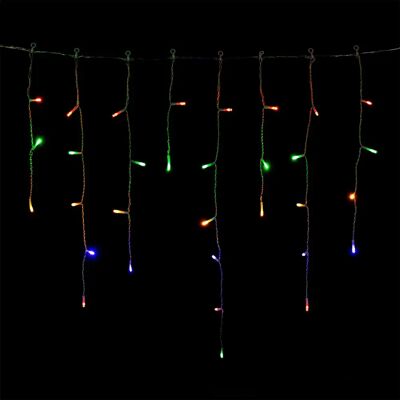 Aigostar Guirnalda De Luces Icicle Wave Flat Rgby 20mx0.6m 100 Strips Ip44 Indoor & Outdoor Low Voltage Transparent One Size Aigostar Guirnalda De Luces Icicle Wave Flat Rgby 20mx0.6m 100 Strips Ip44 Indoor & Outdoor Low Voltage Transparent One Size