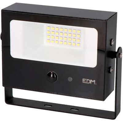 Edm Proyector Led Solar 10w 1800 Lumens 6500k Black One Size Edm Proyector Led Solar 10w 1800 Lumens 6500k Black One Size