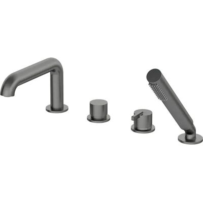 Deante Modelo NB1BQS_D14M1 Mezclador de bañera 4 orificios - Juego de ducha Deante Modelo NB1BQS_D14M1 Mezclador de bañera 4 orificios - Juego de ducha