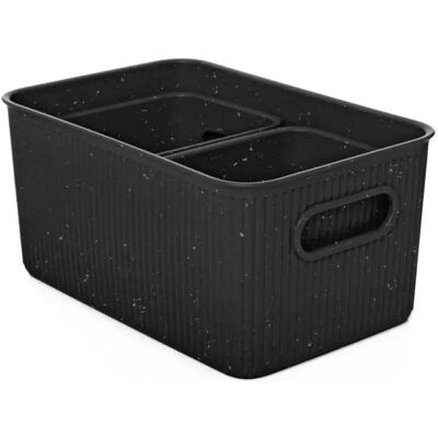 Tatay Cesta De Baño Baobab 3 Unidades Black One Size Tatay Cesta De Baño Baobab 3 Unidades Black One Size