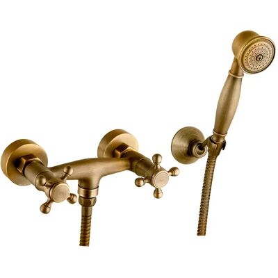Universal De Griferia Grifo De Ducha Clasica 16x14x22 Cm Bronze One Size Universal De Griferia Grifo De Ducha Clasica 16x14x22 Cm Bronze One Size