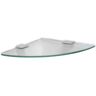 Tatay Corner Ice Bathroom Shelf Plateado