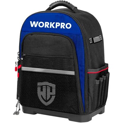 Workpro Mochila Para Herramientas 25l Black / Blue 46 x 38 x 21 cm Workpro Mochila Para Herramientas 25l Black / Blue 46 x 38 x 21 cm
