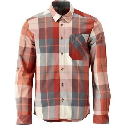 Mascot Camisa De Manga Larga Customized 22904 Autumn Red Checked 4XL Mascot Camisa De Manga Larga Customized 22904 Autumn Red Checked 4XL