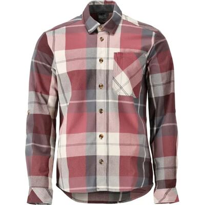 Mascot Camisa De Manga Larga Customized 22904 Bordeaux Checked 4XL Mascot Camisa De Manga Larga Customized 22904 Bordeaux Checked 4XL