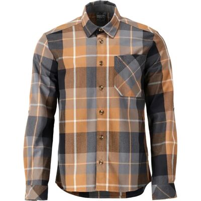 Mascot Camisa De Manga Larga Customized 22904 Nut Brown Checked 4XL Mascot Camisa De Manga Larga Customized 22904 Nut Brown Checked 4XL