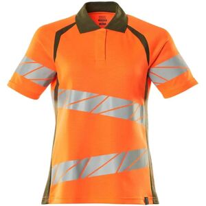Mascot Polo De Manga Corta Para Mujer Accelerate Safe 19093 Hi-Vis Orange / Moss Green S Mascot Polo De Manga Corta Para Mujer Accelerate Safe 19093 Hi-Vis Orange / Moss Green S