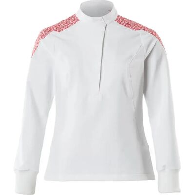 Mascot Sudadera Con Media Cremallera Food & Care 20062 White / Traffic Red 3XL Mascot Sudadera Con Media Cremallera Food & Care 20062 White / Traffic Red 3XL