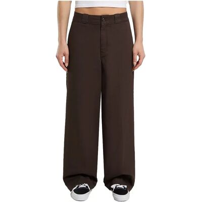 Dickies Pantalones De Trabajo 247 Loose Dark Brown 26 Dickies Pantalones De Trabajo 247 Loose Dark Brown 26