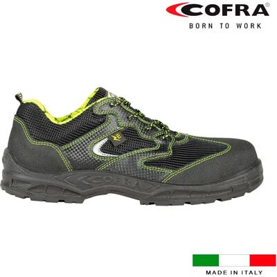 Cofra Zapatos De Seguridad Electric Black / Lime EU 39 Cofra Zapatos De Seguridad Electric Black / Lime EU 39