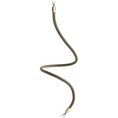 Cable Manguera Creative Flex Rz24 90 Cm Satin Bronze / Black and Gold 90 cm Cable Manguera Creative Flex Rz24 90 Cm Satin Bronze / Black and Gold 90 cm
